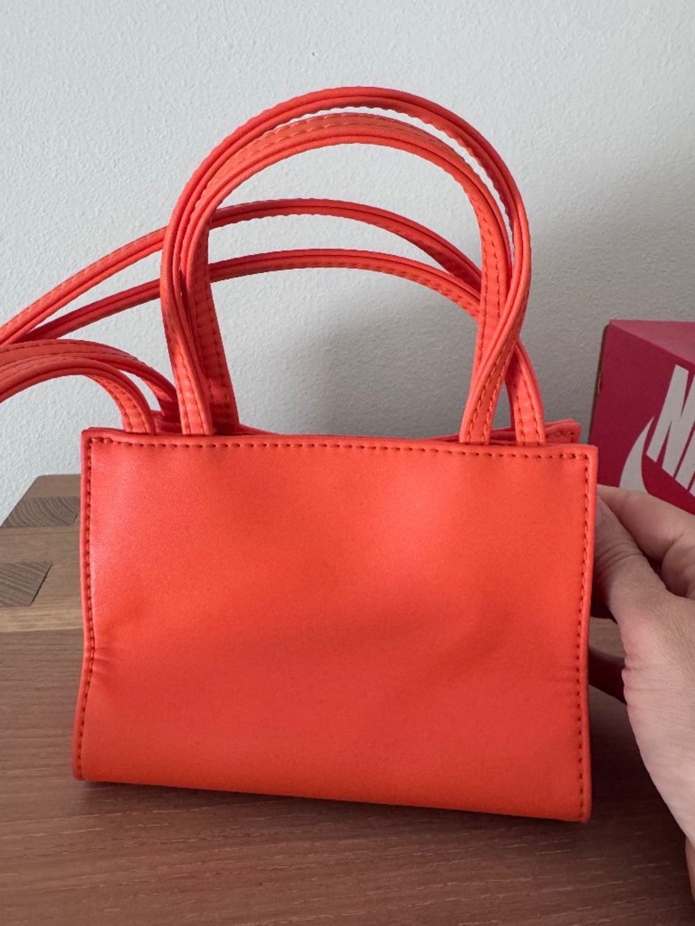Telfar Small Shopping Bag- Orange - Picture 2 of 4